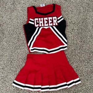 Red Cheerleader Costume for Kids